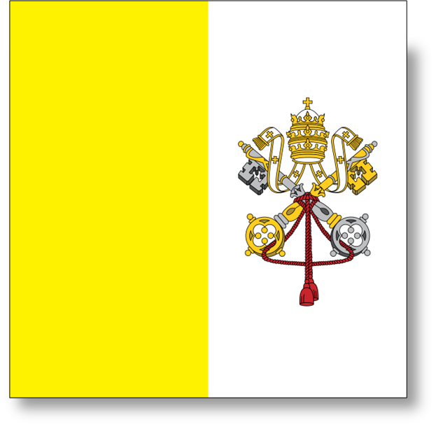 Bandera del Vaticano